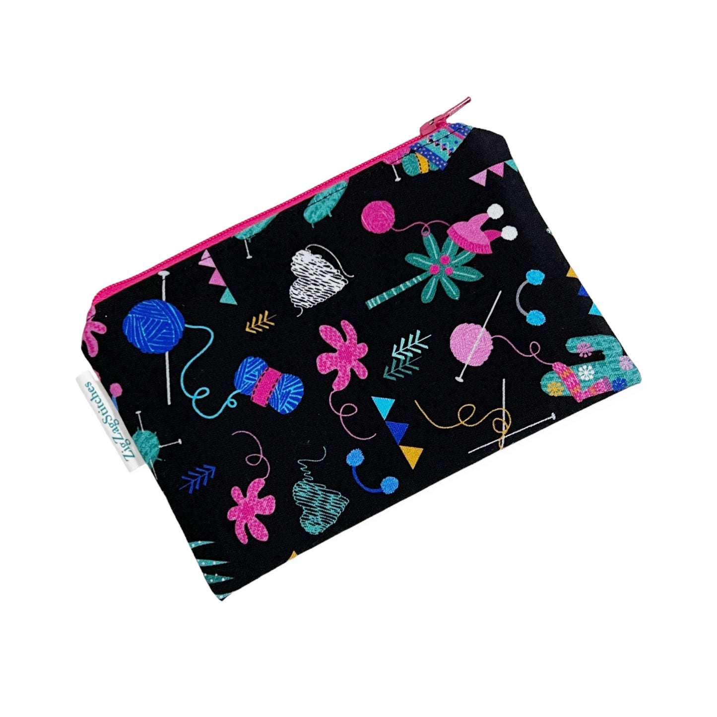 ZigZagStitches Small Zippered Pouch