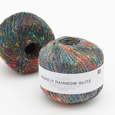 Rico Yarns Creative Make It Rainbow Glitz