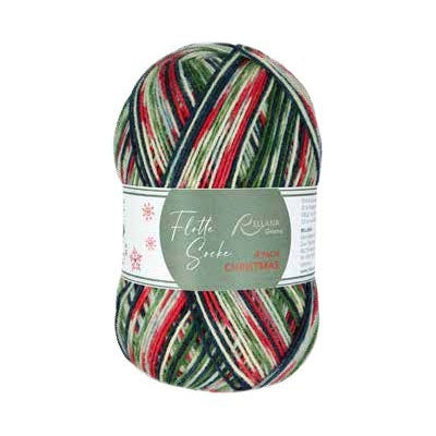 Rellana Garn Flotte Sock Christmas