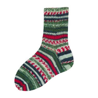 Rellana Garn Flotte Sock Christmas