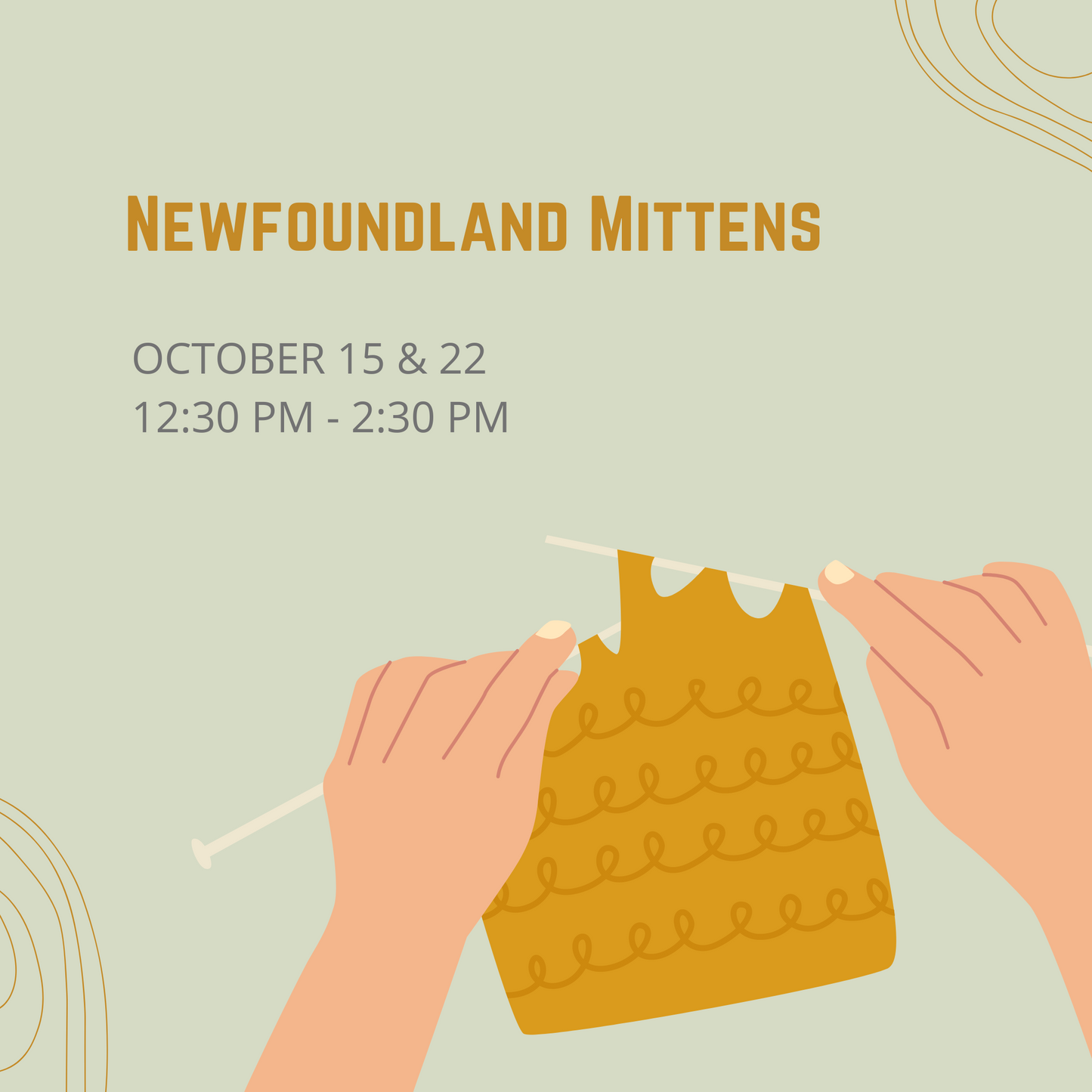 October Class | Newfoundland Mittens
