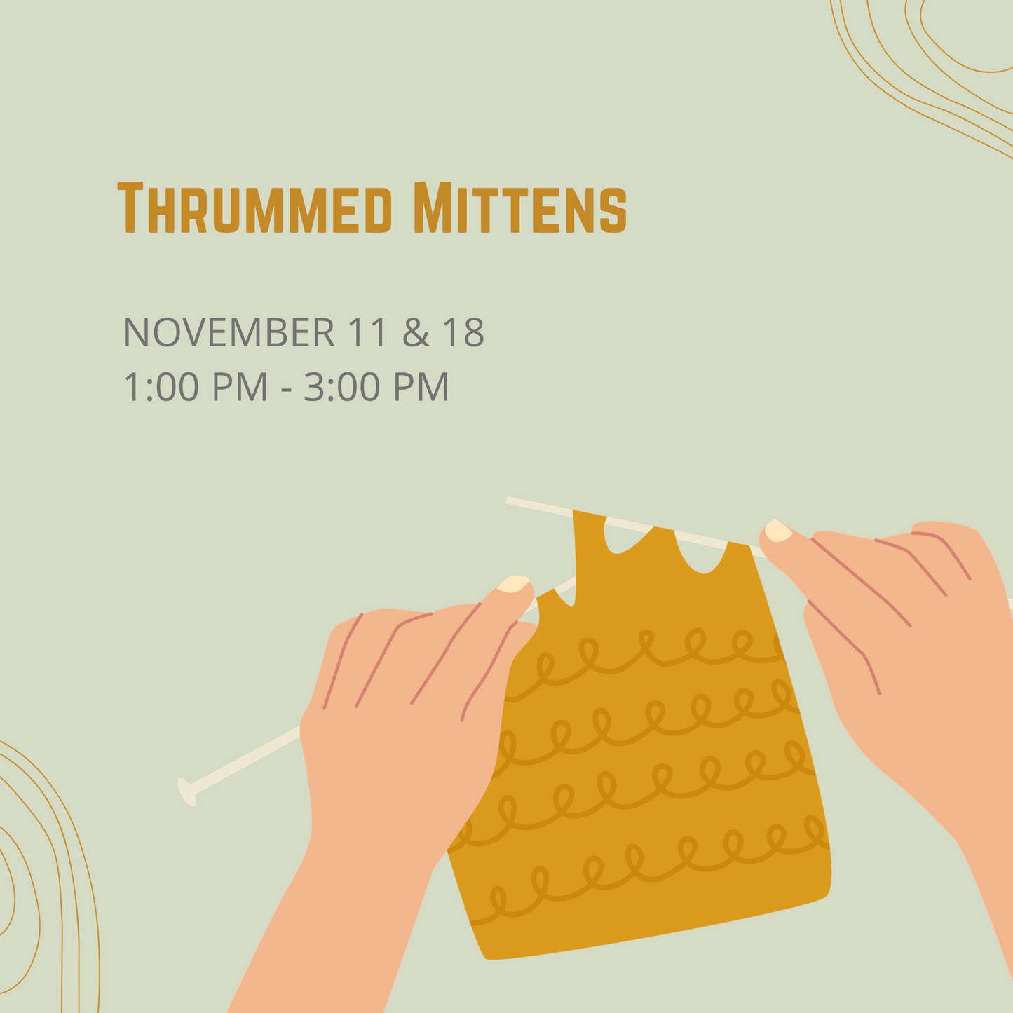 November Class | Thrummed Mittens 2