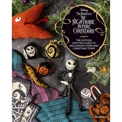 Load image into Gallery viewer, Tim Burton&amp;#39;s Nightmare Before Christmas: The Official Knitting Guide to Halloween Town and Christmas
