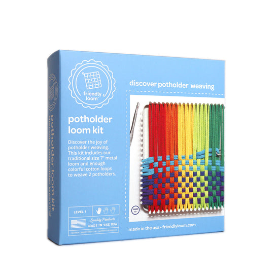 Friendly Loom Pot Holder Loom Kit