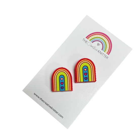 Silicone Stitch Stoppers  | Rainbows & Basic Shapes