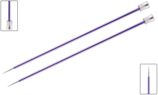 Knitter's Pride Zing Single Pointed Needles - 14" (35cm)