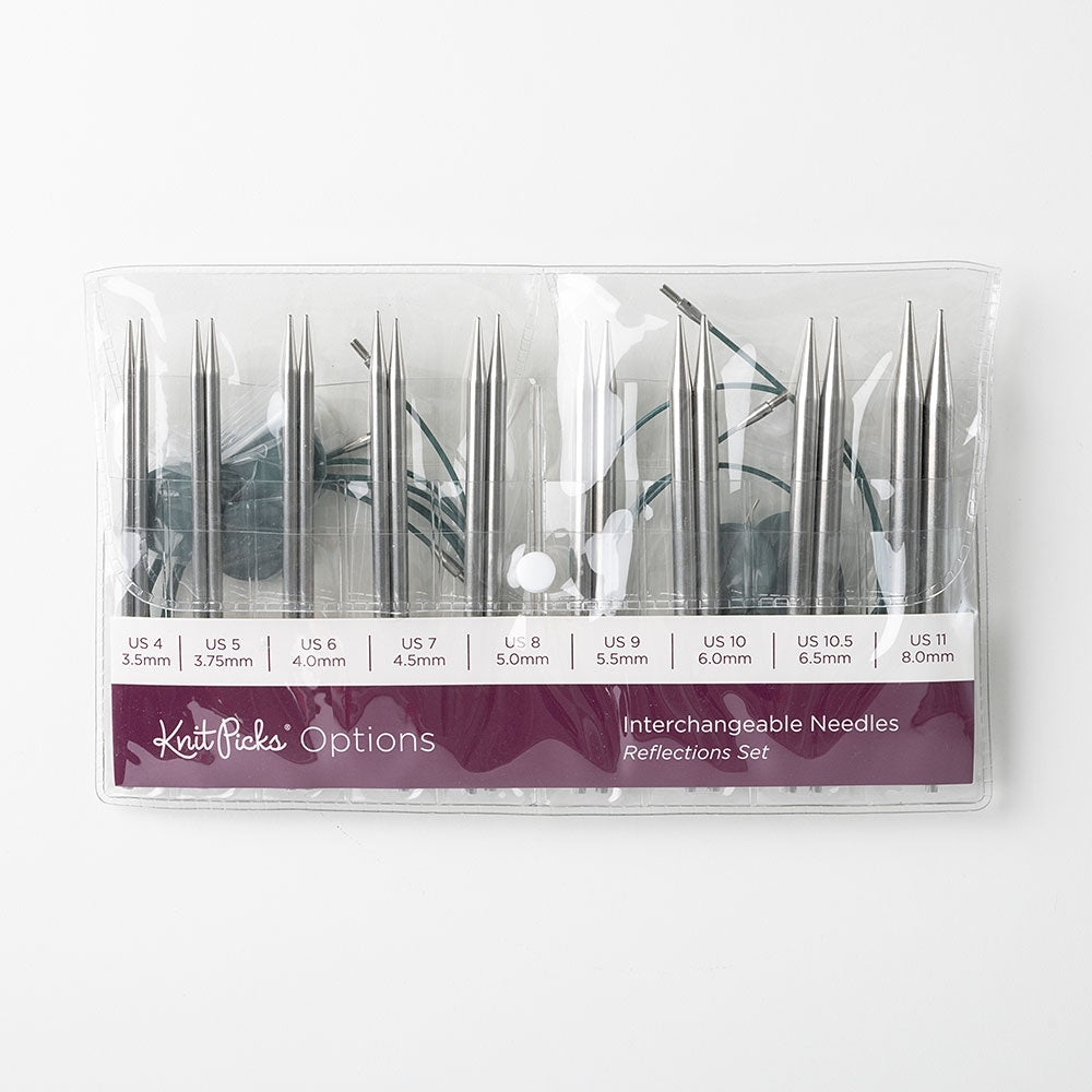 Load image into Gallery viewer, Knit Picks Reflections Interchangeable Needle Set
