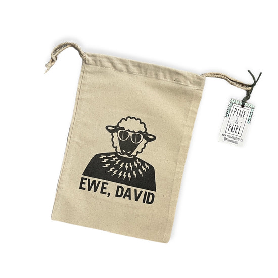 Load image into Gallery viewer, Pine &amp;amp; Purl Drawstring Project Bags
